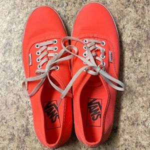 Vans Women's Sneakers in Bold Red
